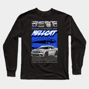 Charger SRT Hellcat Car Long Sleeve T-Shirt